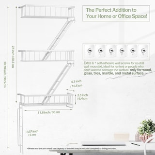 Foto 2 | Foto 2 | Expositor De Pared Blanco Fire Escape Shelf Sweetsage De 3 Niveles - Venta Internacional.