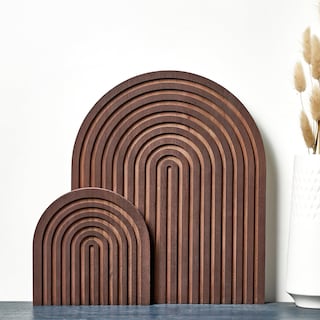 Foto 1 | Foto 1 | Set Decorativo De Decoración Vintage Con Arco De Madera Homtik (2 Unidades) - Venta Internacional.