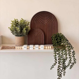 Foto 7 | Foto 7 | Set Decorativo De Decoración Vintage Con Arco De Madera Homtik (2 Unidades) - Venta Internacional.