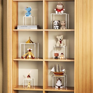 Foto 3 | Foto 3 | Soporte Elevador De Pantalla Niubee  Acrílico  3 Peldaños  Transparente  2 Juegos - Venta Internacional.