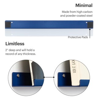 Foto 3 | Foto 3 | Soporte De Pared Metálico Para Discos Mönke Vrs2m Color Azul - Venta Internacional.