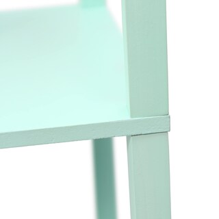 Foto 6 | Foto 6 | Lámpara De Pie Simple Designs Lf1014-aqu-2pk Three Shelf Aqua - Venta Internacional.