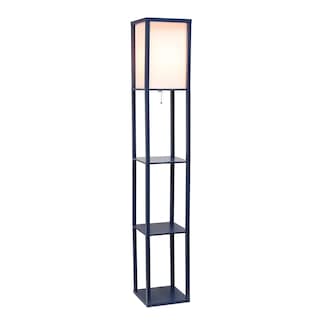 Foto 5 | Foto 5 | Lámpara De Pie Simple Designs Lf1014-nav-lb Etagere Organizer - Venta Internacional.
