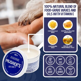 Foto 2 | Foto 2 | Cera Hidratante Para Patas De Perro Musher Secret 200 G Con Vitamina E - Venta Internacional.