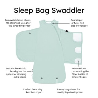 Foto 4 | Foto 4 | Saco De Dormir Swaddler Kyte Baby  Unisex  Rayón Y Bambú  1.0 Tog - Venta Internacional.