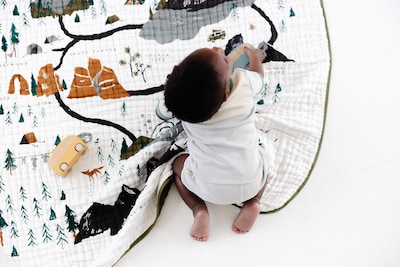 Foto 2 | Foto 2 | Colcha Clementine Kids Reversible Para Parques Nacionales  120 X 120 Cm - Venta Internacional.
