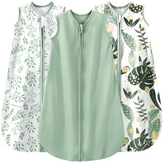 Foto 1 | Foto 1 | Saco De Dormir Yoofoss Para Bebés De 0 A 6 Meses  100% Algodón  0 5 Tog  Paquete De 3 - Venta Internacional.