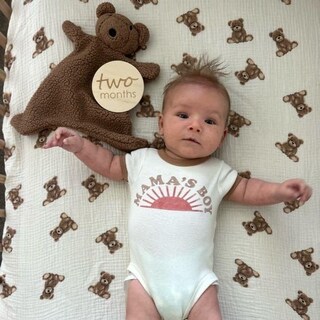 Foto 4 | Foto 4 | Sábana Para Cuna Ali+oli Con Estampado De Ositos De Peluche Muselina Y Algodón Color Crema - Venta Internacional.