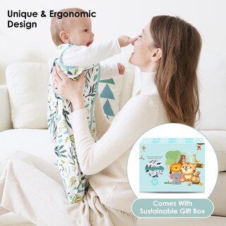 Foto 6 | Foto 6 | Saco De Dormir Para Bebé Cute Castle Ligero 100% Algodón 0-6 M Paquete De 3 - Venta Internacional.