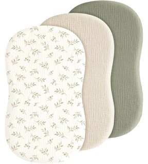 Foto 1 | Foto 1 | Sábanas De Muselina Coreeky Baby Paquete De 3 Unidades Spring Meadow - Venta Internacional.