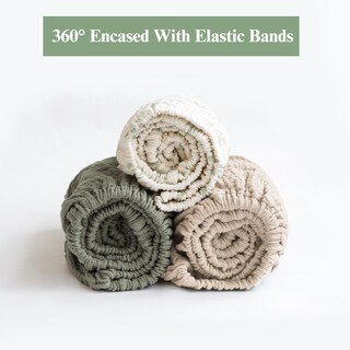 Foto 7 | Foto 7 | Sábanas De Muselina Coreeky Baby Paquete De 3 Unidades Spring Meadow - Venta Internacional.