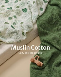 Foto 7 | Foto 7 | Sábanas Para Cuna Blissful Diary  Muselina Y Algodón  Paquete De 2 Para Niñas Y Niños - Venta Internacional.