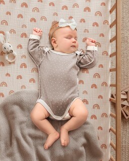 Foto 7 | Foto 7 | Sábanas De Muselina Para Cuna Blissful Diary Para Niñas Y Niños De 52 X 28 Pulgadas Paquete De 2 - Venta Internacional.
