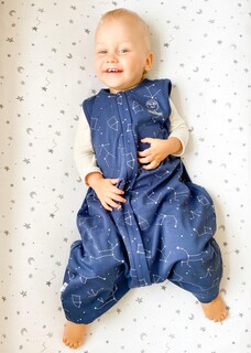 Foto 3 | Foto 3 | Saco De Dormir Con Patas Para Bebé Woolino 4 Temporadas 18-36 Meses Nightsky - Venta Internacional.