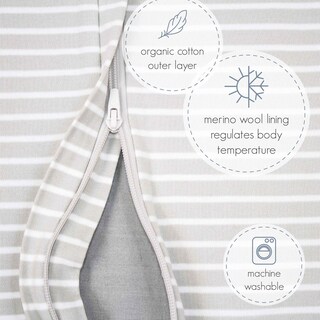 Foto 4 | Foto 4 | Saco De Dormir Para Bebé Woolino 4 Estaciones Con Pies Merino 18-36 M - Venta Internacional.