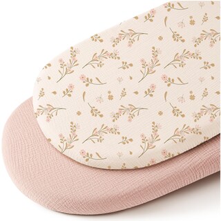 Foto 1 | Foto 1 | Sábanas Ajustables De Muselina Konssy  Paquete De 2 Para Bebés  Niñas Y Niños - Venta Internacional.