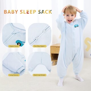 Foto 4 | Foto 4 | Saco De Dormir Homeal Para Niños Pequeños 2 5 Tog De 12 A 18 Meses 18 A 24 Meses - Venta Internacional.