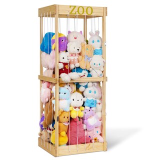 Foto 1 | Foto 1 | Patrón De Peluche Trycooling Wood Plushie Zoo Para Almacenar Animales De Peluche - Venta Internacional.