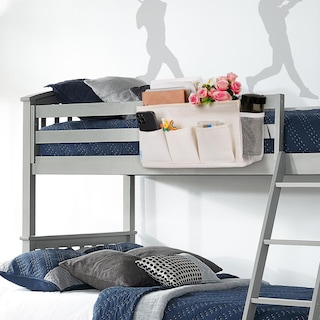 Foto 3 | Foto 3 | Cesta De Almacenamiento Ozzptuu Junto A La Cama Para Cabeceros Y Literas - Venta Internacional.