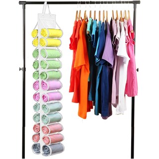 Foto 5 | Foto 5 | El Colgador Para Bolsas De Almacenamiento De Leggings Rzmayis Puede Contener 24 Leggings - Venta Internacional.