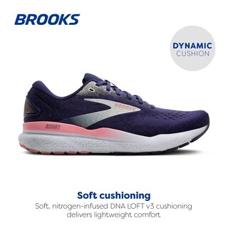 Foto 2 | Foto 2 | Zapatillas De Correr Brooks Ghost 16 Neutral Para Mujer Color Azul 8.5 - Venta Internacional.