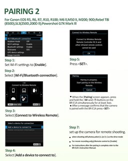 Foto 7 | Foto 7 | Control Remoto De Cámara Aodelan Inalámbrico Para Canon R3/r10/m50 - Venta Internacional.