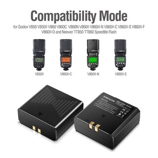 Foto 3 | Foto 3 | Batería De Iones De Litio Y Cargador Usb Dual Enegon Vb18 Para Godox - Venta Internacional.