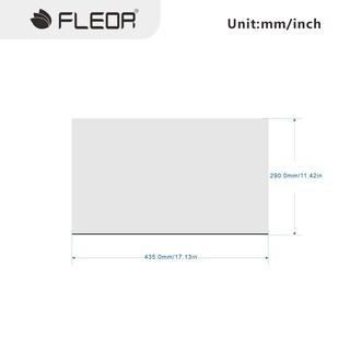 Foto 2 | Foto 2 | Lámina De Protección Para Guitarra Y Bajo Fleor Blank 29 X 44 5 Cm 4 Capas - Venta Internacional.