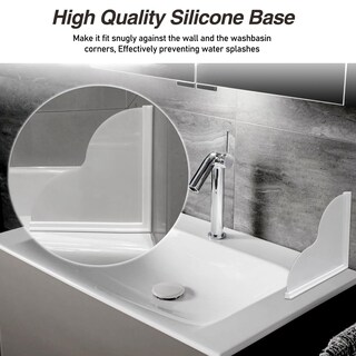 Foto 4 | Foto 4 | Protector Contra Salpicaduras De Ducha Failun Para Esquina De Bañera (23 5 X 23 5 Cm) - Venta Internacional.