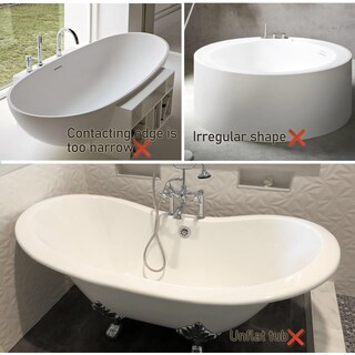 Foto 7 | Foto 7 | Protector Contra Salpicaduras De Ducha Failun Para Esquina De Bañera (23 5 X 23 5 Cm) - Venta Internacional.