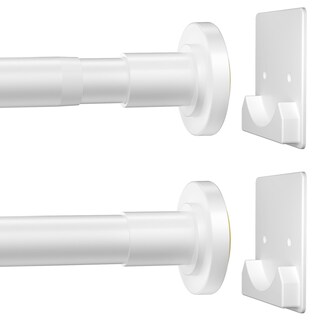 Foto 1 | Foto 1 | Barra De Cortina De Ducha Corklatta De Acero Inoxidable Blanco 32-92 Cm - Venta Internacional.