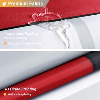 Foto 3 | Foto 3 | Cortina De Ducha Bttn De Tela Roja Con Ganchos De Plástico 180 X 180 Cm - Venta Internacional.