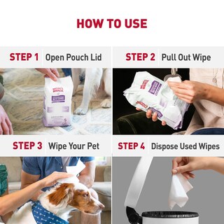 Foto 4 | Foto 4 | Toallitas De Baño Desodorizantes Nature's Miracle Para Perros 100 Unidades - Venta Internacional.