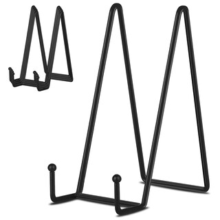Foto 1 | Foto 1 | Soporte Expositor Para Platos Ibosins De 8 Pulgadas Metal Negro Paquete De 5 - Venta Internacional.