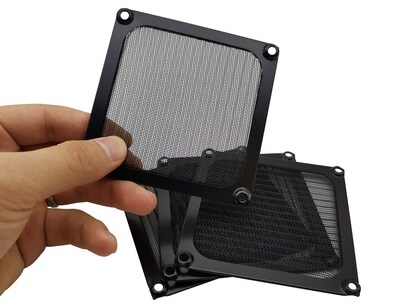 Foto 5 | Foto 5 | Rejilla Con Filtro De Ventilador Marco De Aluminio De 90 Mm Y 92 Mm Con Acero Inoxidable - Venta Internacional.