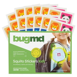 Foto 1 | Foto 1 | Pegatinas Repelentes De Mosquitos Bugmd Squito Stickers Para Niños - Venta Internacional.