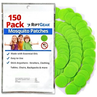 Foto 1 | Foto 1 | Pegatinas De Citronela Natural Mosquito Patches Riptgear Paquete De 150 - Venta Internacional.