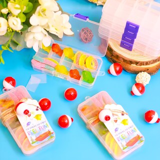 Foto 6 | Foto 6 | Juego De Cajas Para Aparejos De Pesca Con Corcho De Pescar Y Tarjetas 48 Unidades - Venta Internacional.