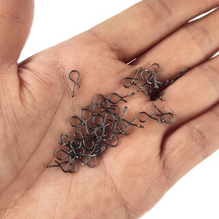 Foto 5 | Foto 5 | Broches De Pesca Qhdjianhui De Acero Inoxidable Sin Nudos 100 Unidades - Venta Internacional.