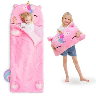 Foto 1 | Foto 1 | Saco De Dormir Iplay Ilearn Kids Unicorn Con Almohada 70 X 27 X 5 Cm 1-8 Pulgadas - Venta Internacional.