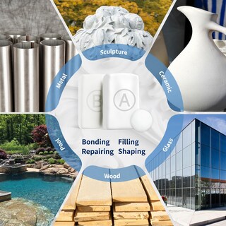 Foto 5 | Foto 5 | Masilla Epoxídica Endhokn En Barra Blanca De 300 G Para Reparar Y Esculpir - Venta Internacional.