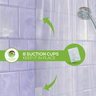 Foto 2 | Foto 2 | Forro De Cortina De Ducha Clean Healthy Living Peva Transparente - Venta Internacional.