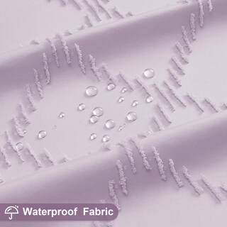 Foto 4 | Foto 4 | Cortina De Ducha Craidlela Boho Lavanda De 180 X 180 Cm Con Borla - Venta Internacional.