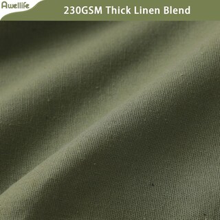Foto 4 | Foto 4 | Cortina De Ducha Awellife Farmhouse Con Textura De Lino Crema - Venta Internacional.