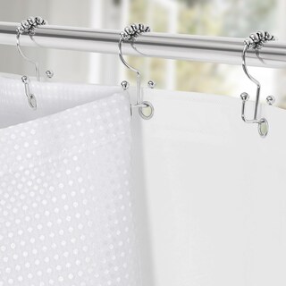 Foto 2 | Foto 2 | Juego De Cortinas De Ducha Craidlela 3 En 1 Con Forma De Gofre Blanco 180 X 180 Cm - Venta Internacional.