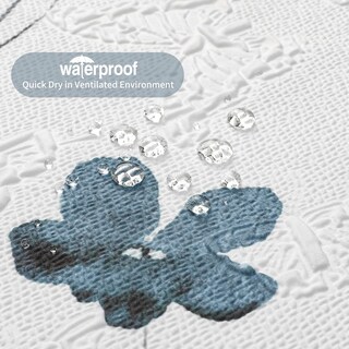 Foto 6 | Foto 6 | Cortina De Ducha Qiyi Con Estampado Floral 3d En Acuarela  180 X 180 Cm - Venta Internacional.