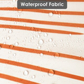 Foto 5 | Foto 5 | Cortina De Ducha Ghroiep Mid Century Abstract Boho Orange - Venta Internacional.
