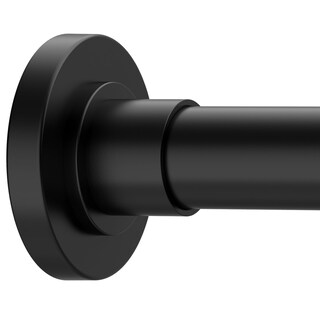 Foto 1 | Foto 1 | Barra De Cortina De Ducha Gxoackj Black Spring Tension 80-200 Cm - Venta Internacional.