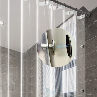 Foto 1 | Foto 1 | Cortina De Ducha Arayarser Transparente Con Imanes 60 X 72 Cm - Venta Internacional.