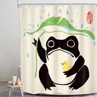 Foto 3 | Foto 3 | Cortina De Ducha Lightyro Funny Frog Asian Duck 150 X 180 Cm - Venta Internacional.